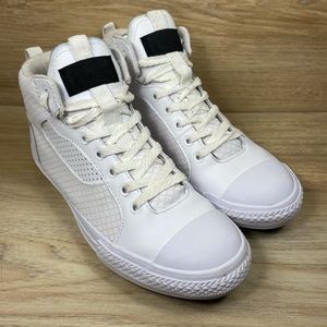 Converse White Women’s Mid Sneakers